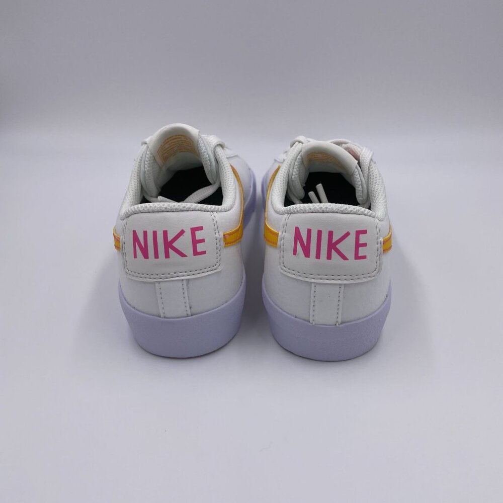Nike Blazer Low 77' White / Gold Womens Shoes - Picture 4 of 8